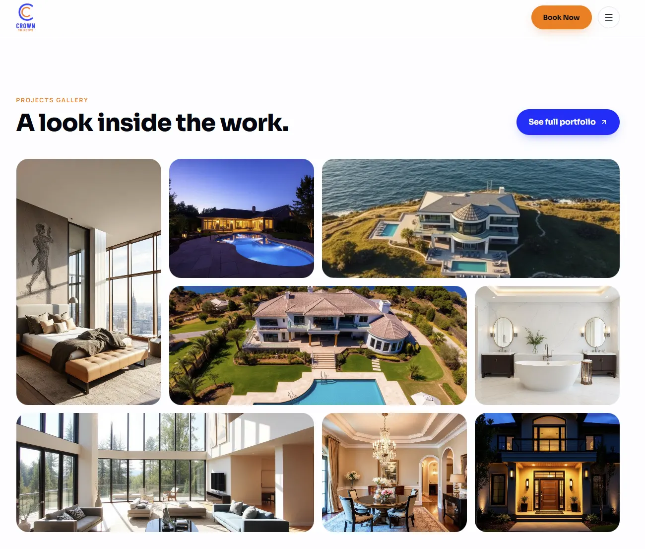 Crown Collective Real Estate Website — screen 5